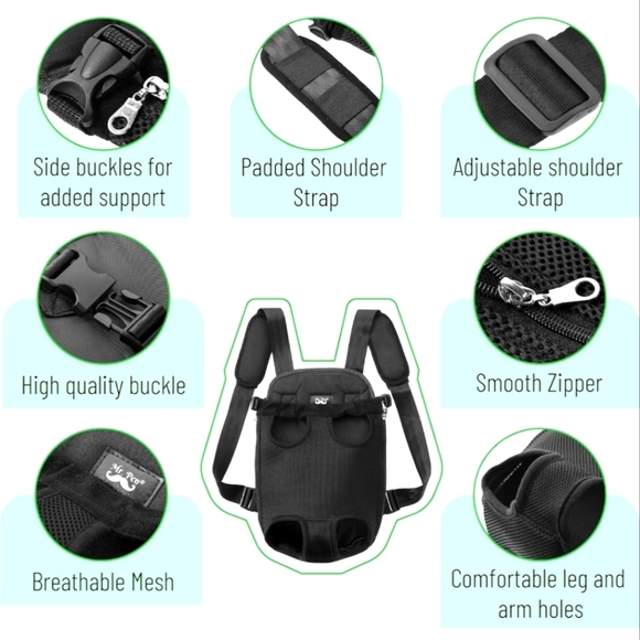 Mr. Pen- Pet Adjustable Dog Carrier Backpack - Picture 1 of 6